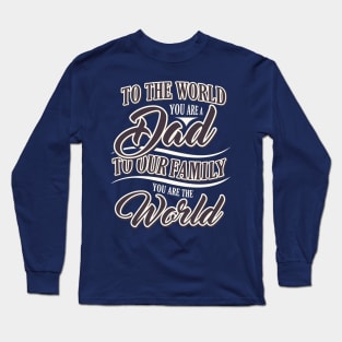 Father´s Day Design Long Sleeve T-Shirt